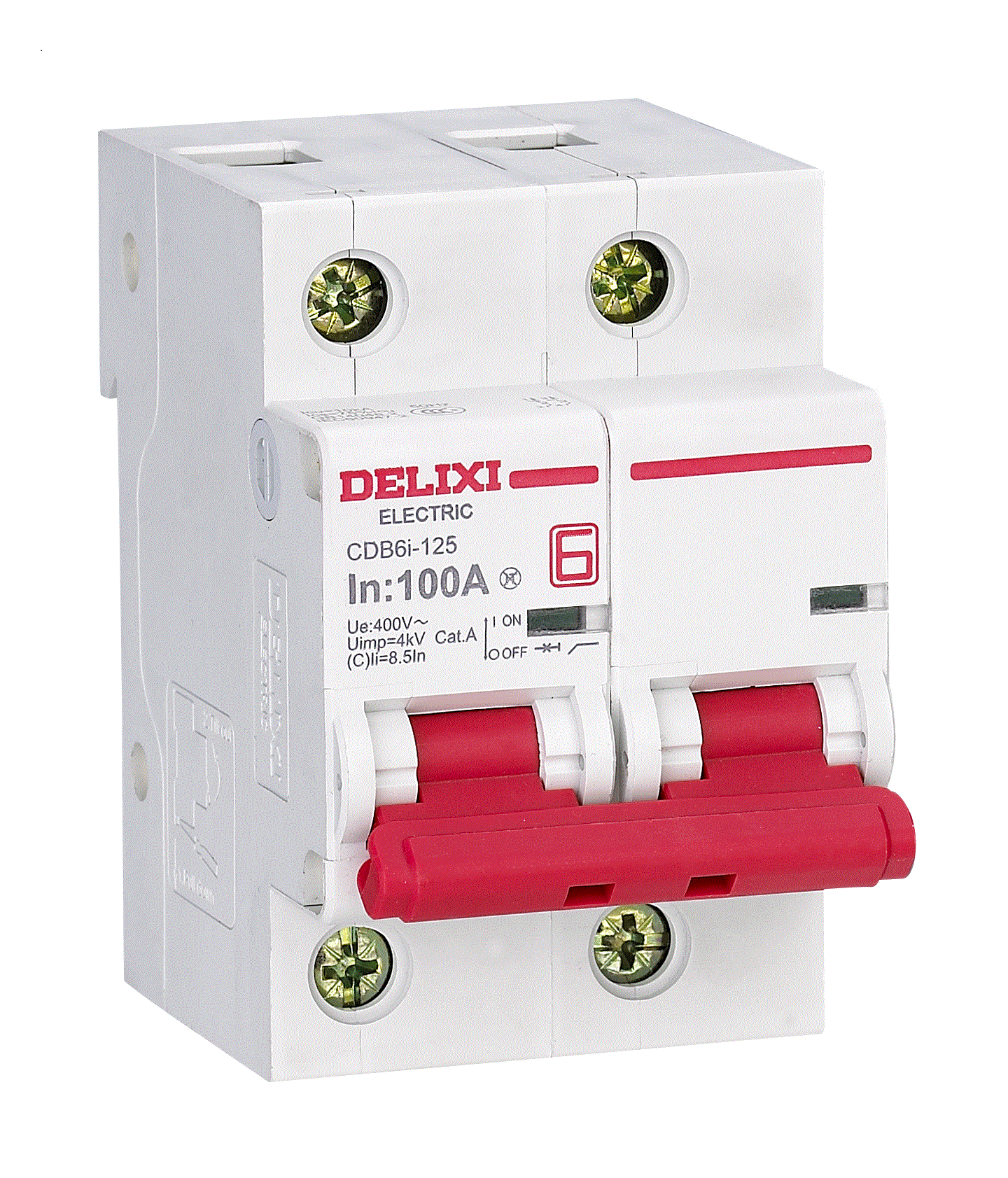 DELIXI德力西CDB6i-125 塑料外殼式斷路器