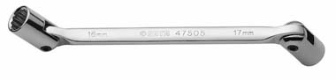 世達工具47502  全拋光雙頭角度套筒扳手10x11MM