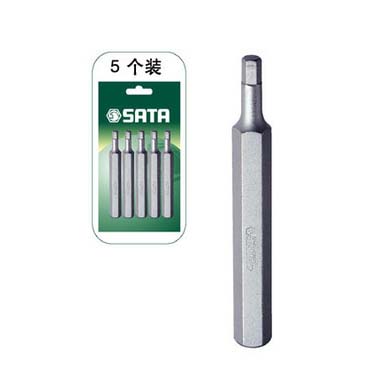 世達工具59572 5件套8MM系列70MM長六角旋具頭5MM