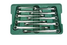 世達工具08006  10件加長型X柄兩用扳手組套