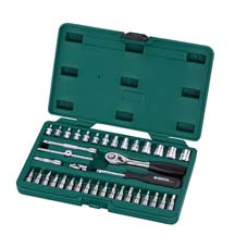 世達(dá)工具09002  38件6.3MM系列套筒組套