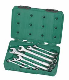 世達(dá)工具09036  7件全拋光兩用扳手組套