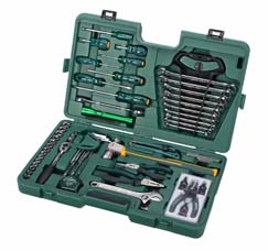世達工具09516    58件機械設備維修組套