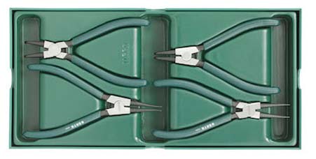 世達工具09911    工具托組套-4件卡簧鉗