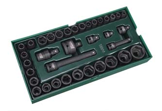 世達工具09914    工具托組套-36件3/8