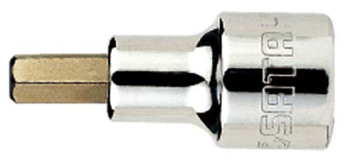 世達工具24201  12.5MM系列50MM長六角旋具套筒4MM