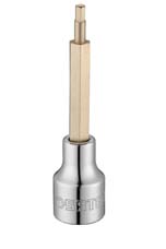 世達(dá)工具25202  12.5MM系列100MM長(zhǎng)六角旋具套筒5MM