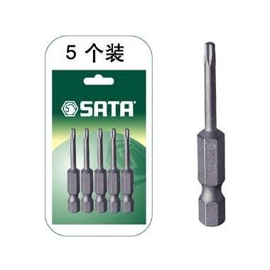 世達(dá)工具59348 5件套6.3MM系列50MM長中孔花形旋具頭TT4...