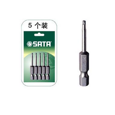 世達(dá)工具59351 5件套6.3MM系列50MM長六角旋具頭2MM