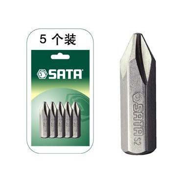 世達工具59423 5件套8MM系列30MM長十字旋具頭#3