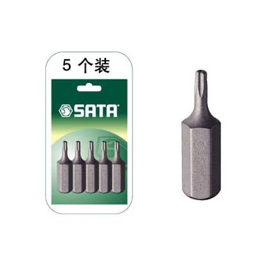 世達工具59456 5件套8MM系列30MM長中孔花形旋具頭TT30