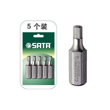 世達(dá)工具59476 5件套8MM系列30MM長(zhǎng)六角旋具頭12MM