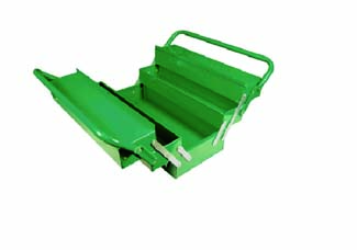 世達(dá)工具95104A    五翻斗工具箱17"