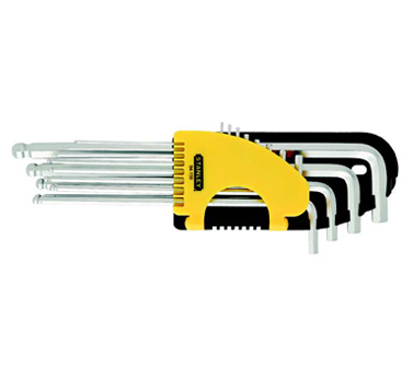 STANLEY史丹利工具94-159-23 12件套英制加長球頭內(nèi)六角扳手