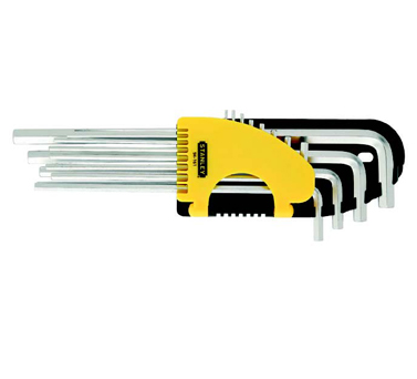 STANLEY史丹利工具94-161-23 12件套英制加長(zhǎng)內(nèi)六角扳手