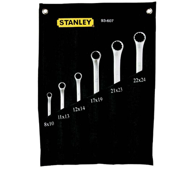 STANLEY史丹利工具94-405-23 6件套公制精拋光45°角雙...