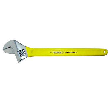 STANLEY史丹利工具97-797-23 黃色沾塑活動(dòng)扳手