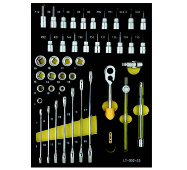 STANLEY史丹利工具LT-022-23 42件套10MM系列公制工...