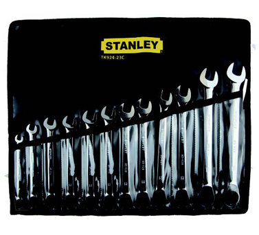 STANLEY史丹利工具TK924-23C 12件公制棘開兩用快扳套裝